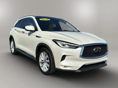 Majestic White 2019 INFINITI QX50 ESSENTIAL