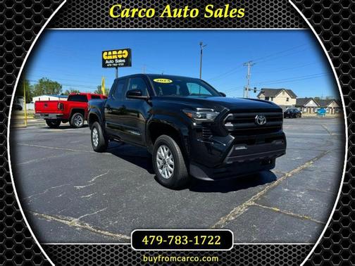 Black 2024 Toyota Tacoma SR5