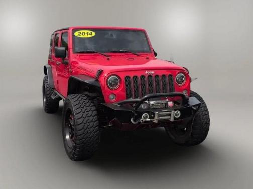 Black Clearcoat 2014 Jeep Wrangler Unlimited Rubicon