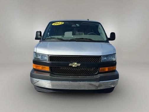 Silver Ice Metallic 2023 Chevrolet Express 3500 RWD 3500 Extended Wheelbase LS