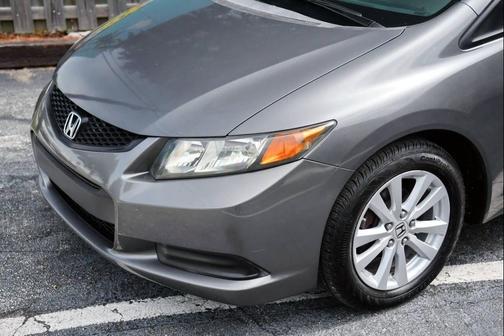 Polished Metal Metallic 2012 Honda Civic EX