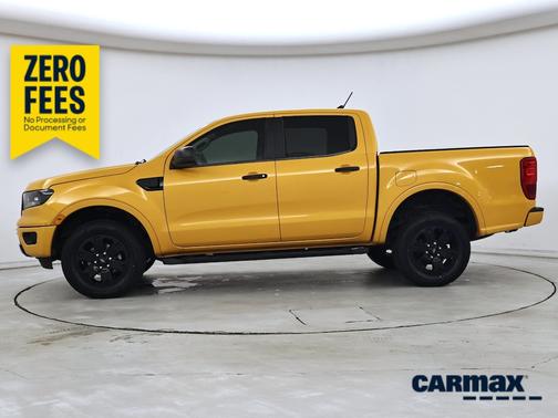 Orange 2021 Ford Ranger XLT