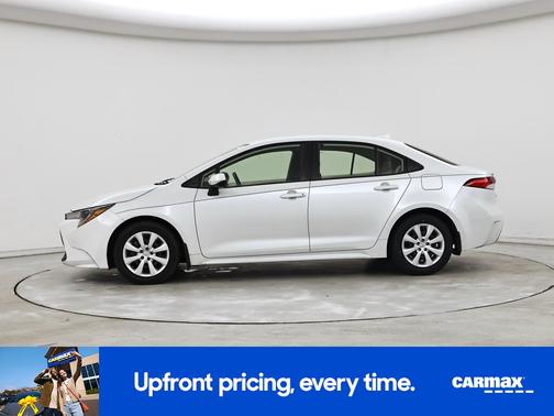 White 2022 Toyota Corolla LE