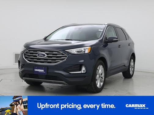 Green 2019 Ford Edge Titanium