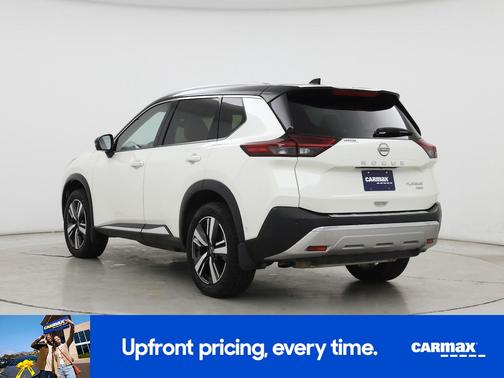 White 2023 Nissan Rogue Platinum