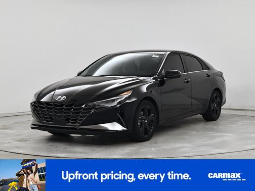 Black 2022 Hyundai ELANTRA HEV Limited