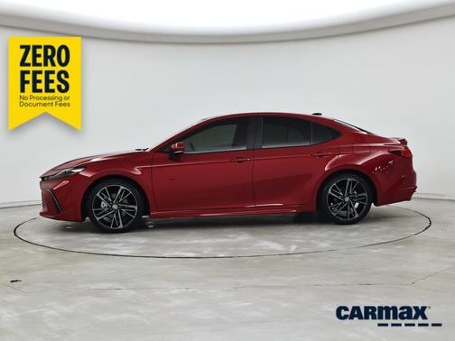 Red 2025 Toyota Camry XSE