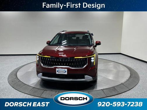 Flare Red 2026 Kia Carnival Hybrid EX