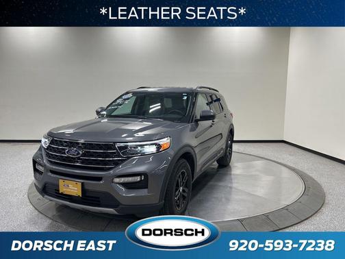 Gray Metallic 2023 Ford Explorer XLT