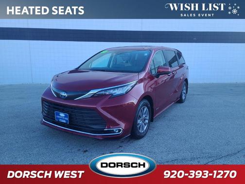 2021 Toyota Sienna XLE 7 Passenger