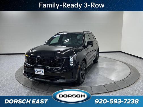 Aurora Black Pearl 2026 Kia Sorento Hybrid SX Prestige