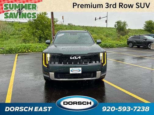 Black Jade Green 2027 Kia Telluride Hybrid EX