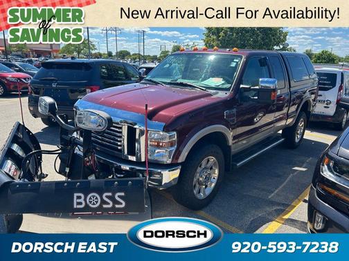 Royal Red Metallic 2010 Ford F-350 Lariat