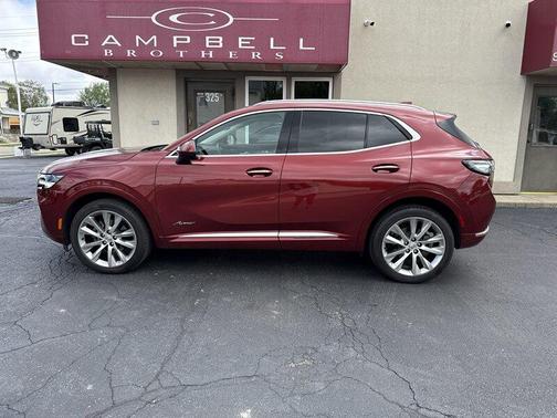 Cinnabar Metallic 2023 Buick Envision Avenir
