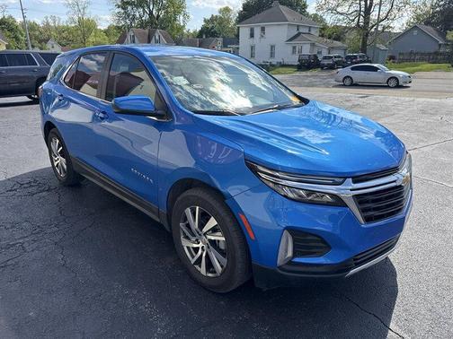 Lakeshore Blue Metallic 2024 Chevrolet Equinox LT