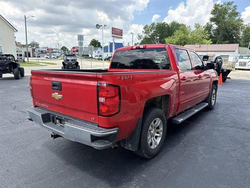 Red 2018 Chevrolet Silverado 1500 LT
