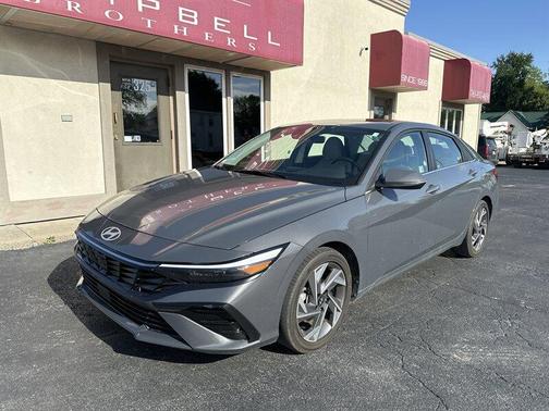 Amazon Gray 2025 Hyundai ELANTRA Limited