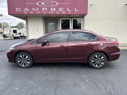 Crimson Pearl 2014 Honda Civic EX