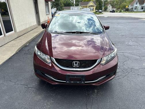 Crimson Pearl 2014 Honda Civic EX