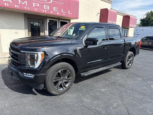Agate Black 2021 Ford F-150 Lariat