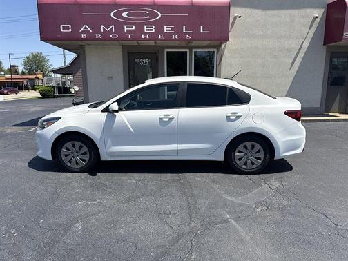 Clear White 2020 Kia Rio S