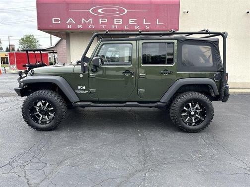 Jeep Green Clearcoat Metallic 2007 Jeep Wrangler Unlimited X