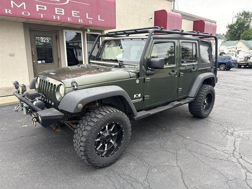 Jeep Green Clearcoat Metallic 2007 Jeep Wrangler Unlimited X