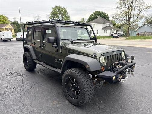 Jeep Green Clearcoat Metallic 2007 Jeep Wrangler Unlimited X