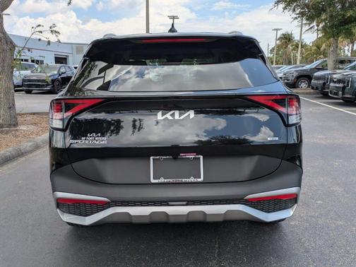 Fusion Orange 2025 Kia Sportage Hybrid EX