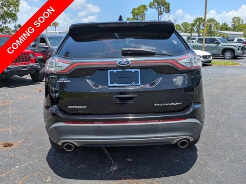 Shadow Black 2016 Ford Edge Titanium