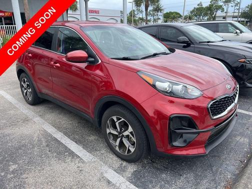 Hyper Red 2022 Kia Sportage LX