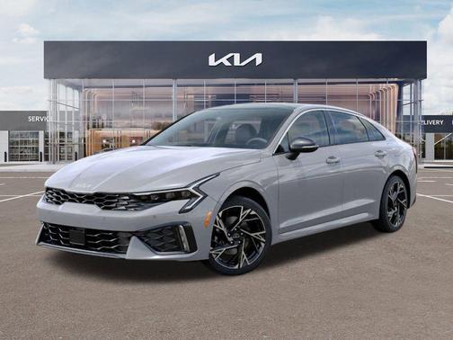 Wolf Gray 2025 Kia K5 GT-Line