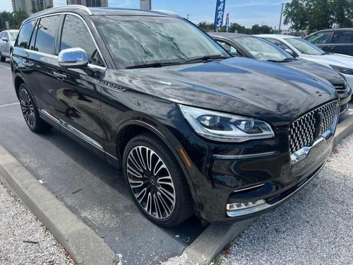 Black 2021 Lincoln Aviator Black Label AWD