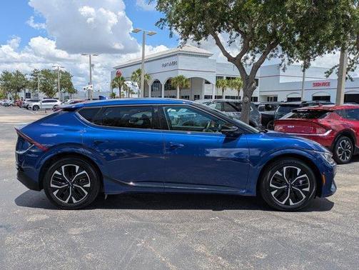 Blue 2023 Kia EV6 GT-Line