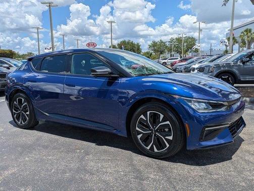 Blue 2023 Kia EV6 GT-Line