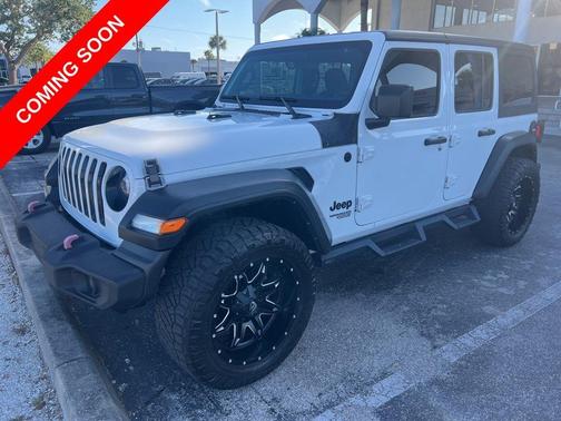 Bright White Clearcoat 2021 Jeep Wrangler Unlimited Sport
