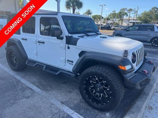 Bright White Clearcoat 2021 Jeep Wrangler Unlimited Sport