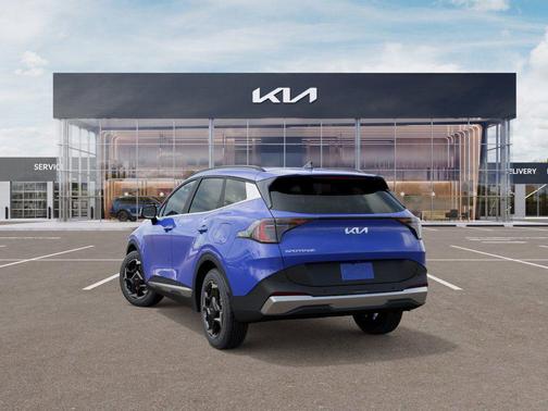 Blue 2026 Kia Sportage EX