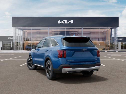 Mineral Blue 2026 Kia Sorento Hybrid EX