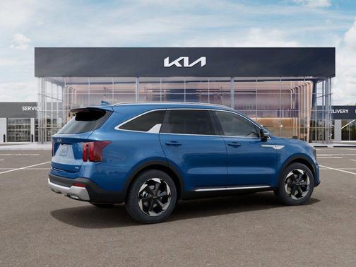 Mineral Blue 2026 Kia Sorento Hybrid EX