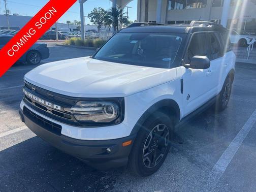 Oxford White 2021 Ford Bronco Sport Outer Banks
