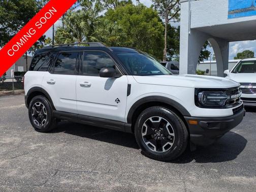 Oxford White 2021 Ford Bronco Sport Outer Banks