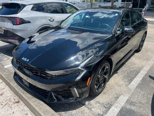 Aurora Black Pearl 2025 Kia K5 GT-Line