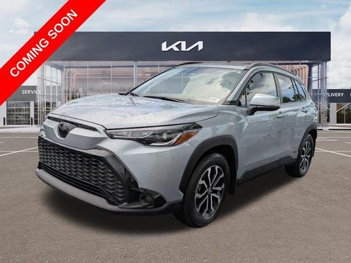 Silver 2024 Toyota Corolla Cross Hybrid SE