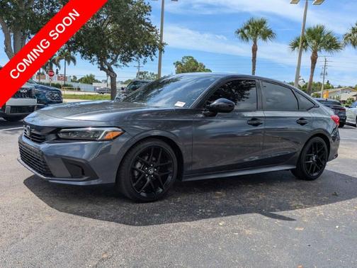 Gray 2024 Honda Civic Sport