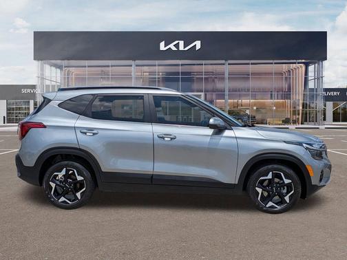 Steel Gray 2024 Kia Seltos EX