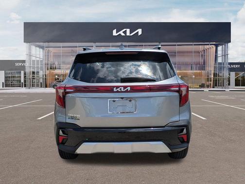 Steel Gray 2024 Kia Seltos EX