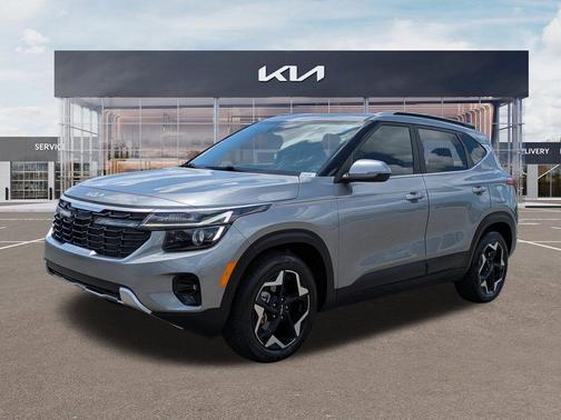Steel Gray 2024 Kia Seltos EX