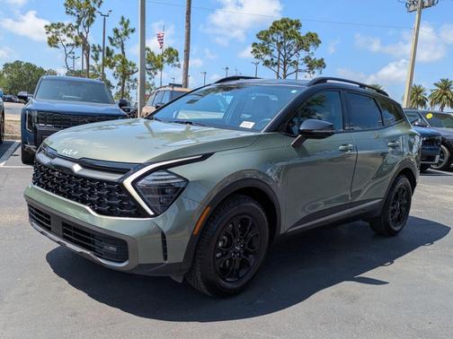 Jungle Green 2023 Kia Sportage X-Pro Prestige