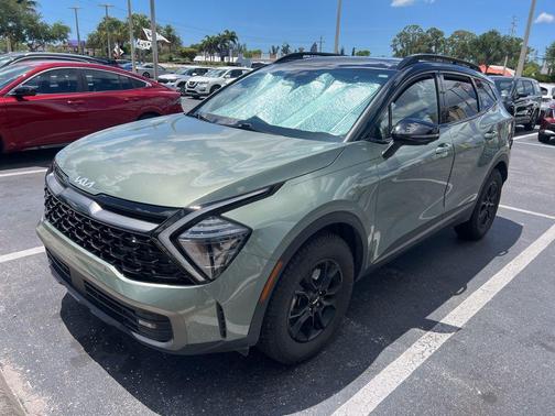 Jungle Green 2023 Kia Sportage X-Pro Prestige